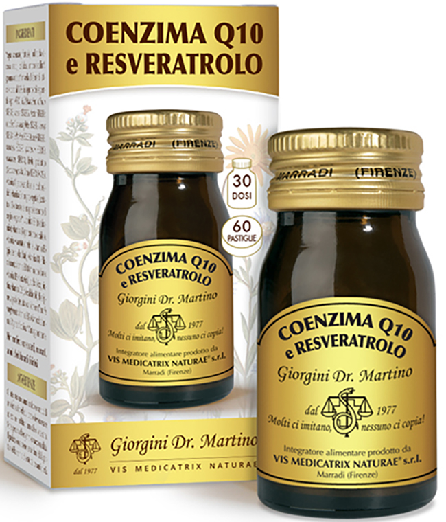 COENZIMA Q10+RESVERATROLO 60 PASTIGLIE DA 500 MG - Farmaciapacini.it