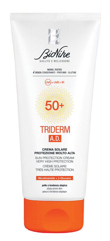 TRIDERM AD CREMA SOLARE SPF50+ 200 ML - Farmaciapacini.it