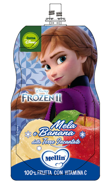 POUCH DISNEY FROZEN MELA BANANA 110 G - Farmaciapacini.it