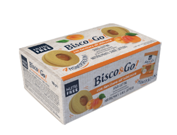 NUTRIFREE BISCO&GO CON FARCITURA ALL'ALBICOCCA 4X40 G - Farmaciapacini.it