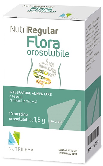 NUTRIREGULAR FLORA 14 BUSTINE OROSOLUBILI - Farmaciapacini.it