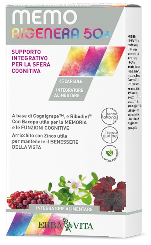 MEMO RIGENERA 50+ 45 CAPSULE - Farmaciapacini.it