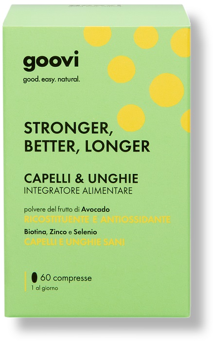 GOOVI CAPELLI&UNGHIE 60 COMPRESSE - Farmaciapacini.it