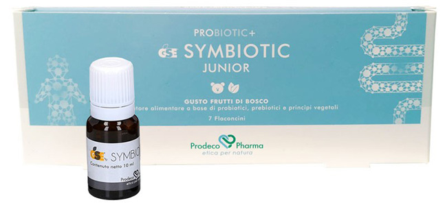 PROBIOTIC+ GSE SYMBYOTIC JUNIOR FRUTTI DI BOSCO 7 FLACONCINI - Farmaciapacini.it