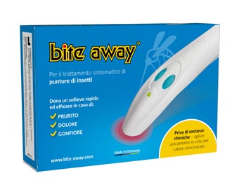 BITE AWAY DISPOSITIVO ELETTRONICO PER IL TRATTAMENTO DELLE PUNTURE DI INSETTI - Farmaciapacini.it