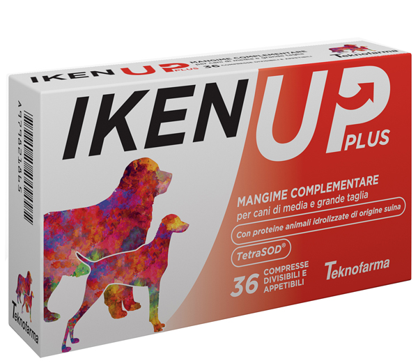 IKEN UP PLUS CANI MEDIA GRANDE TAGLIA SCATOLA 36 COMPRESSE - Farmaciapacini.it
