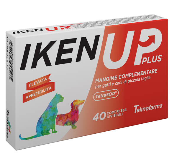 IKEN UP PLUS CANI GATTI PICCOLA TAGLIA SCATOLA 40 COMPRESSE - Farmaciapacini.it