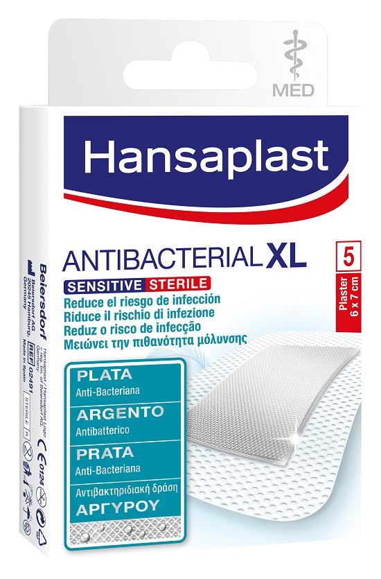 HANSAPLAST SENSITIVE EXTRA LARGE SILVER 5 PEZZI - Farmaciapacini.it