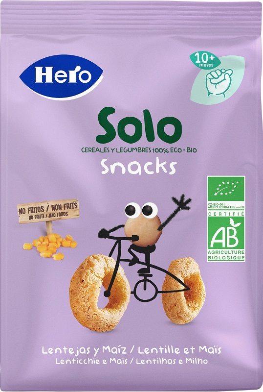 HERO SOLO SNACK LENTICCHIE MAIS 100% BIO 50 G - Farmaciapacini.it