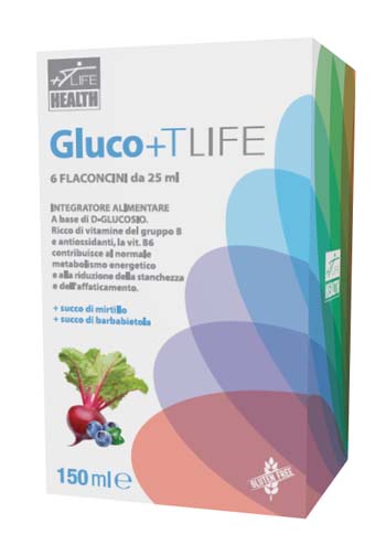 GLUCO+TLIFE 6 FLACONCINI X 25 ML - Farmaciapacini.it