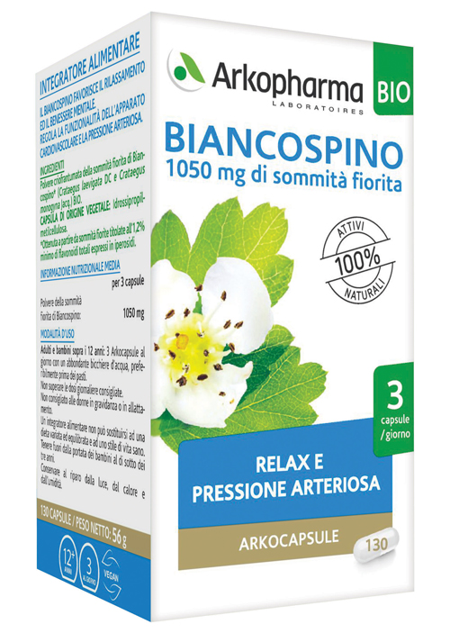 ARKOCAPSULE BIANCOSPINO BIO 45 CAPSULE - Farmaciapacini.it