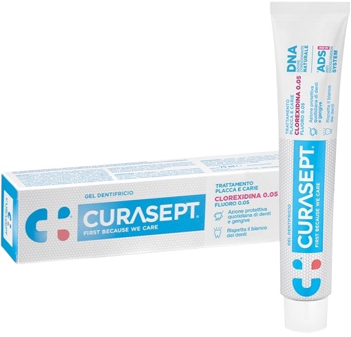 CURASEPT DENTIFRICIO 0,05 75 ML ADS+DNA - Farmaciapacini.it