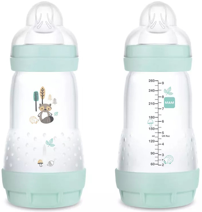 MAM BIBERON EASY START 260 ML 2+ TETTARELLA 2 MASCHIO 2 PEZZI - Farmaciapacini.it
