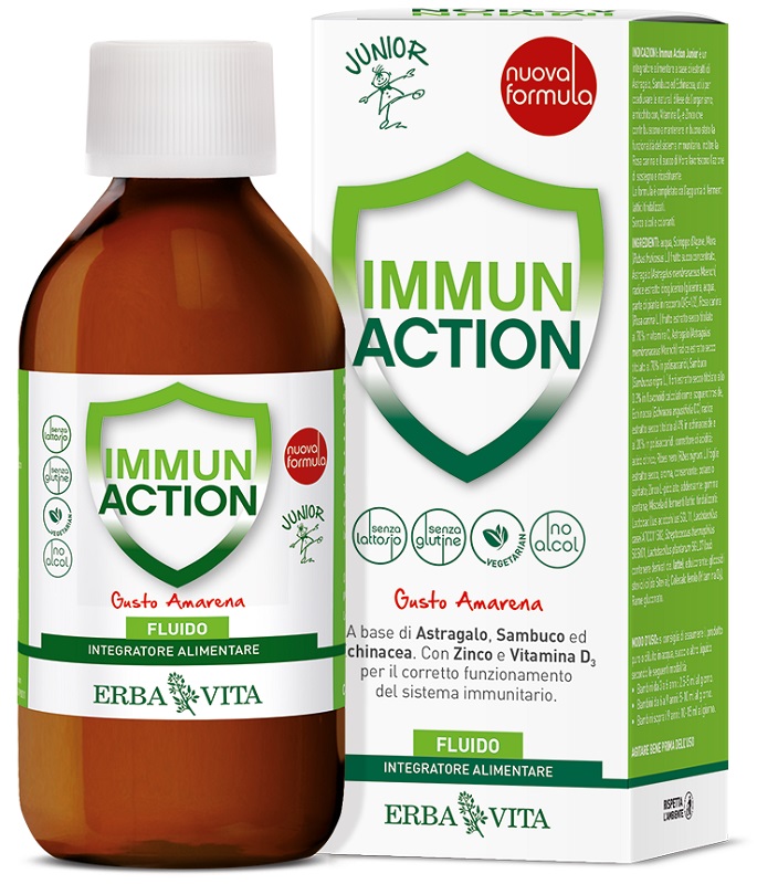 IMMUN ACTION FLUIDO JUNIOR 200 ML - Farmaciapacini.it