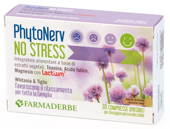 PHYTONERV NO STRESS 30 COMPRESSE - Farmaciapacini.it