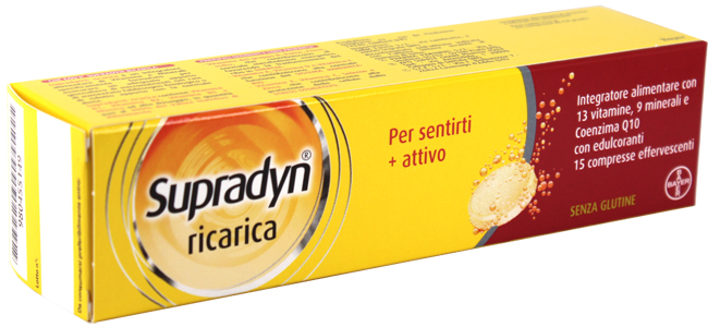 SUPRADYN RICARICA 15 COMPRESSE EFFERVESCENTI - Farmaciapacini.it
