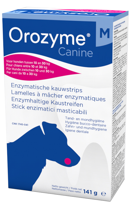 OROZYME CANINE STRISCE ENZIMATICHE MASTICABILI PER CANI DI TAGLIA MEDIA - Farmaciapacini.it