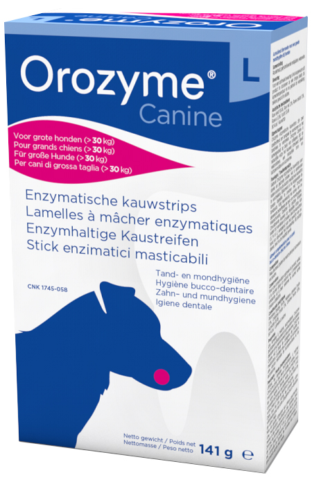 OROZYME CANINE STRISCE ENZIMATICHE MASTICABILI PER CANI DI TAGLIA GRANDE - Farmaciapacini.it