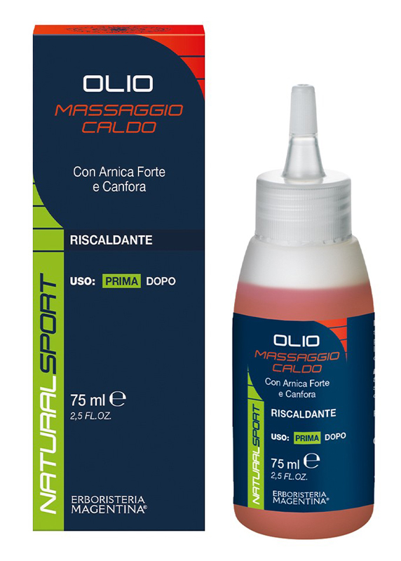 SPORT OLIO MASSAGGIO CALDO 75 ML - Farmaciapacini.it