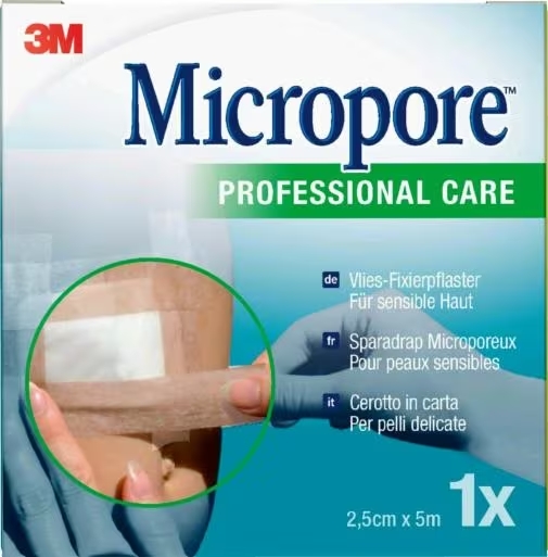 CEROTTO IN CARTA 3M MICROPORE SURGICAL TAPE M5X25MM DISPENSER - Farmaciapacini.it