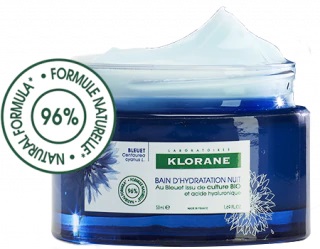 KLORANE CREMA IDRATANTE NOTTE FIORDALISO ACIDO IALURONICO 50 ML - Farmaciapacini.it