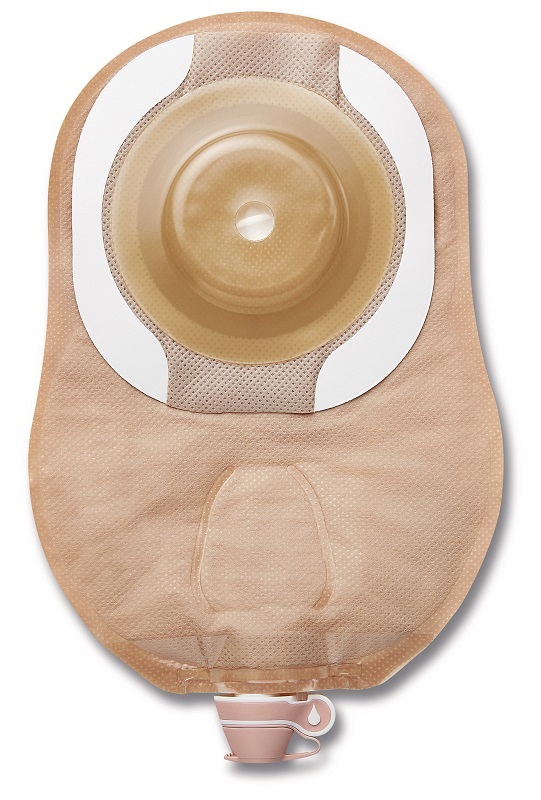 MODERMA FLEX CERAPLUS SACCA APERTA CONVESSA SOFT MIDI PER UROSTOMIA TRASPARENTE B/A RITAGLIABILE 13-25 MM - Farmaciapacini.it