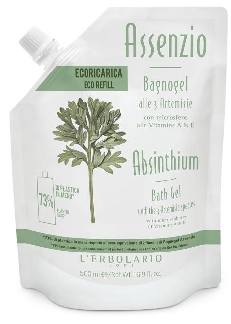 ASSENZIO BAGNOSCHIUMA ECORICARICA 500 ML - Farmaciapacini.it