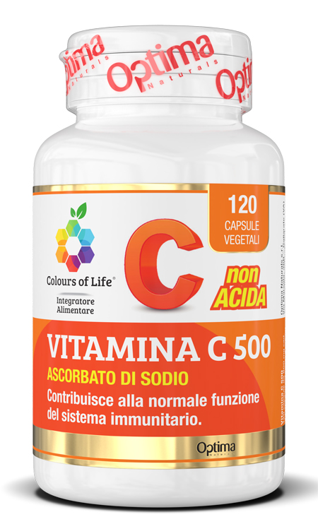 COLOURS OF LIFE VITAMINA C 500 120 CAPSULE VEGETALI 900 MG - Farmaciapacini.it