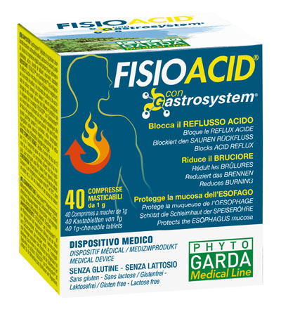 FISIOACID 40 COMPRESSE MASTICABILI - Farmaciapacini.it