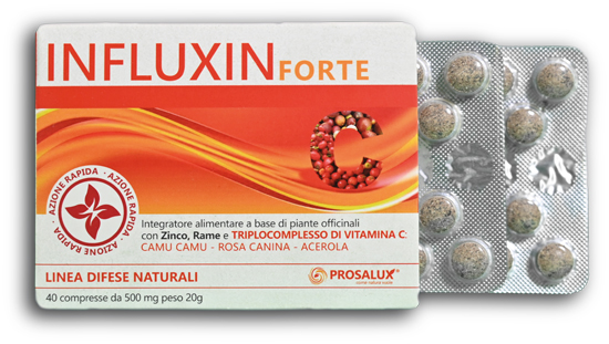INFLUXIN FORTE 40 COMPRESSE - Farmaciapacini.it