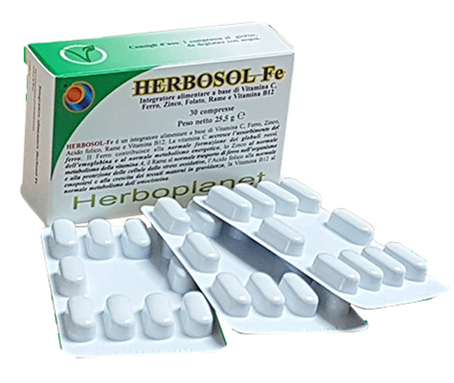 HERBOSOL FE 30 COMPRESSE - Farmaciapacini.it
