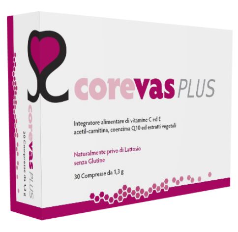 COREVAS PLUS 30 COMPRESSE - Farmaciapacini.it