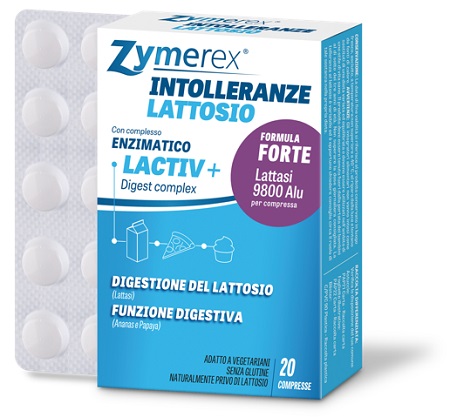 ZYMEREX INTOLLERANZE LATTOSIO 20 COMPRESSE RIVESTITE - Farmaciapacini.it