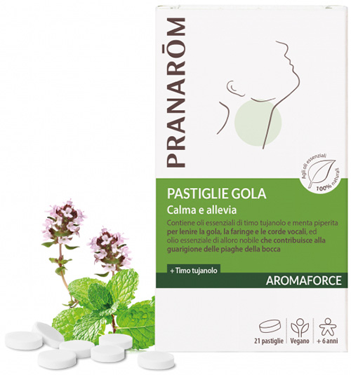 PRANAROM AROMAFORCE GOLA 21 PASTIGLIE MASTICABILI - Farmaciapacini.it
