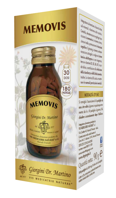 MEMOVIS 180 PASTIGLIE - Farmaciapacini.it
