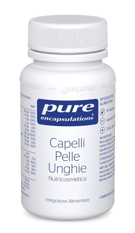 PURE ENCAPSULATIONS CAPELLI PELLE UNGHIE 30 CAPSULE - Farmaciapacini.it