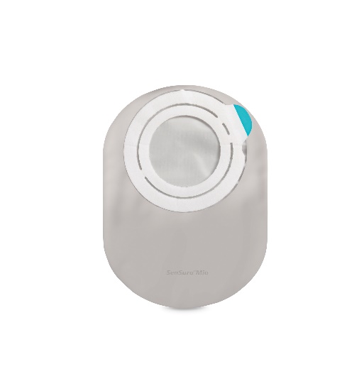 SENSURA MIO FLEX SISTEMA 2 PEZZI CON AGGANCIO ADESIVO SACCA COLOSTOMIA A FONDO CHIUSO RIVESTITA 70MM DA 550 ML 30 PEZZI - Farmaciapacini.it