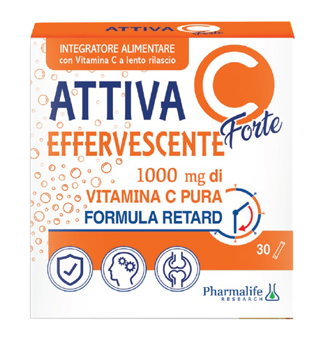 ATTIVA C FORTE EFFERVESCENTE 30 STICK - Farmaciapacini.it