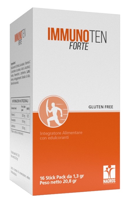 IMMUNOTEN FORTE 16 STICK PACK DA 1,3 G - Farmaciapacini.it