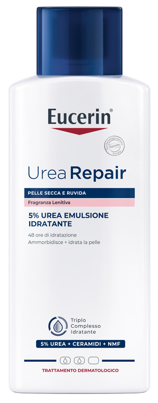 EUCERIN UREAREPAIR PLUS 5% UREA EMULSIONE IDRATANTE 250 ML - Farmaciapacini.it