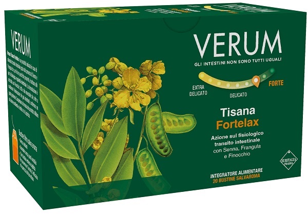 VERUM FORTELAX TISANA 20 FILTRI - Farmaciapacini.it