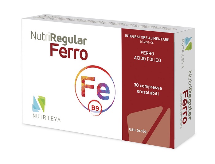 NUTRIREGULAR FERRO 30 COMPRESSE OROSOLUBILI - Farmaciapacini.it