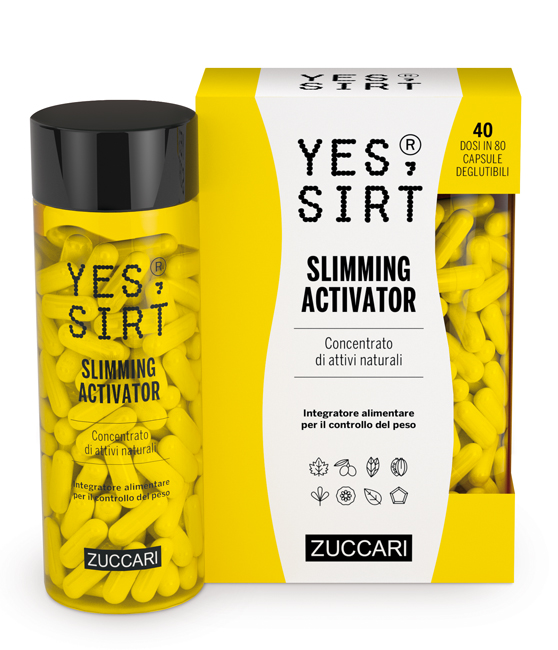 YES SIRT SLIMMING ACTIVATOR 80 CAPSULE 300MG - Farmaciapacini.it