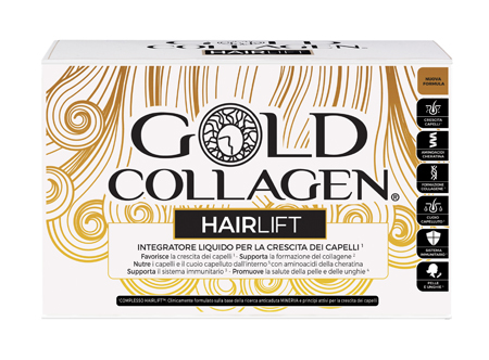 GOLD COLLAGEN HAIRLIFT 10 FLACONI DA 50 ML - Farmaciapacini.it