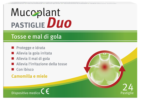 THEISS MUCOPLANT 24 PASTIGLIE CAMOMILLA E MIELE - Farmaciapacini.it