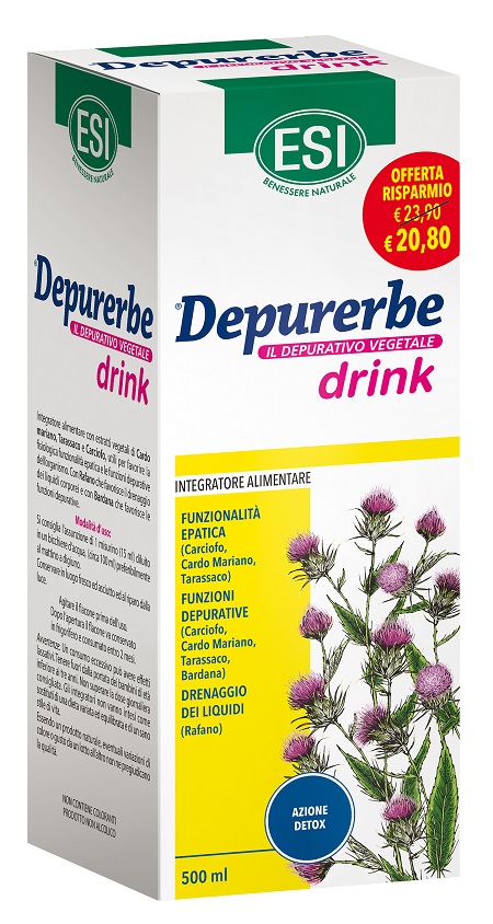 ESI DEPURERBE DRINK 500 ML - Farmaciapacini.it