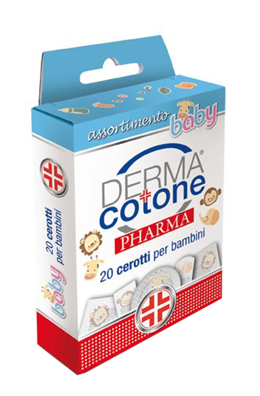 DERMACOTONEPHARMA CEROTTO BAMBINI ASSORTITI 20 PEZZI - Farmaciapacini.it