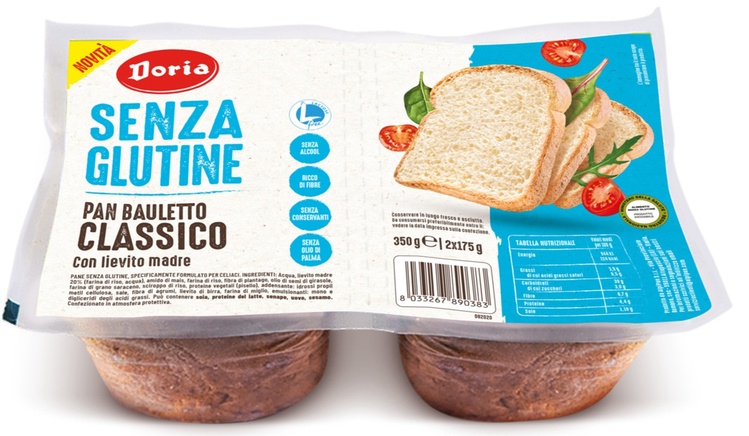 DORIA PAN BAULETTO CLASSICO 2X175 G - Farmaciapacini.it