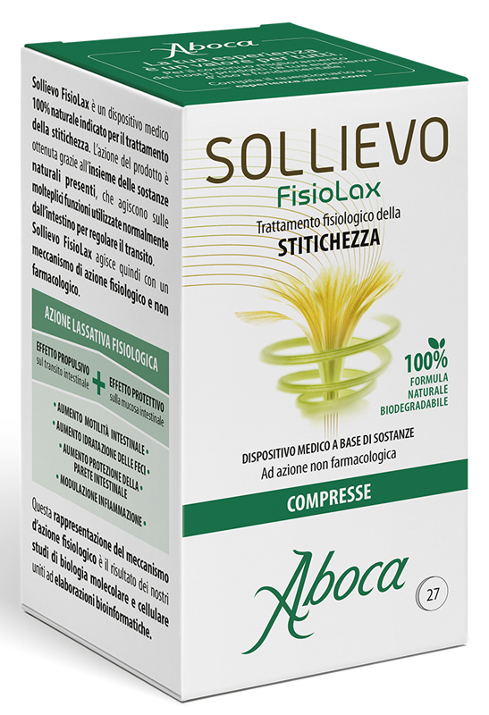 SOLLIEVO FISIOLAX 27 COMPRESSE - Farmaciapacini.it