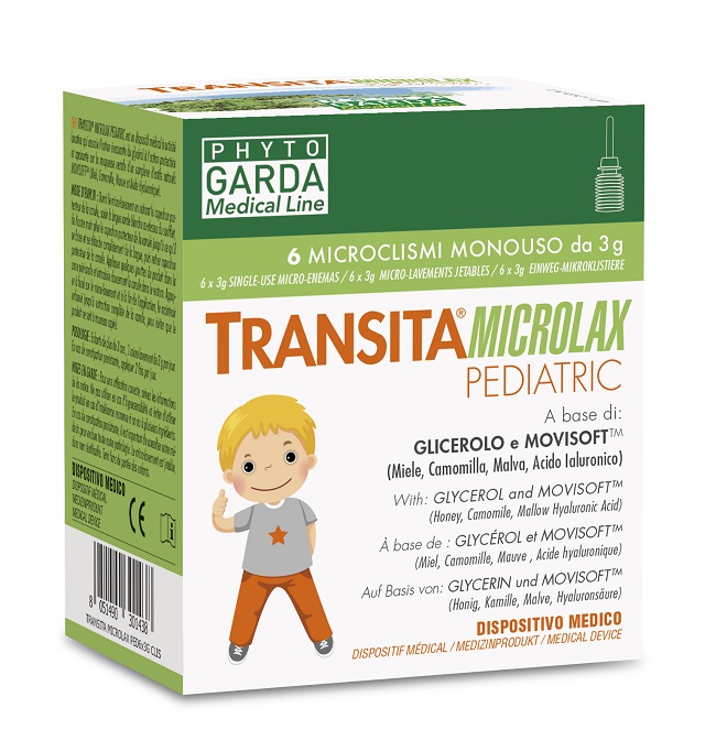 TRANSITA MICROLAX PEDIATRIC 6 MICROCLISMI DA 3 G - Farmaciapacini.it